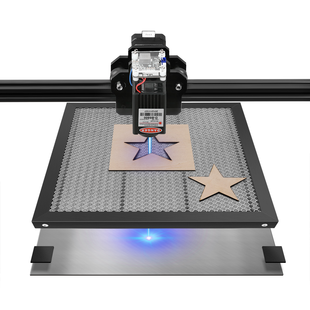 TWOTREESreg-400400mm-Lasergravur-Honigwaben-Arbeitstisch-Plattform-fuumlr-Lasergravur--und-Schneidem-1958534-5